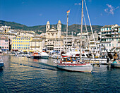 Harbour Scene, Bastia, Corsica, France
