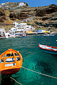 Fishing Village, Amoudi Bay, Santorini Island, Greek Islands