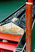 Colourful Gondola, Venice, Veneto, Italy