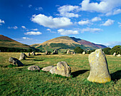 Stone Circle, Castlerigg, Cumbria, UK, England