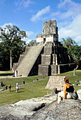 Great Plaza Pyramid, Tikal, Guatemala