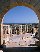 Ancient Ruins, Theatre, Leptis Magna, Libya