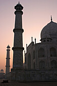 THE TAJ MAHAL AT DAWN, Agra, Uttar Pradesh, India