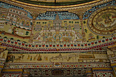Interior of the Bhandeshwar temple, detail, Bikaner, Rajasthan, India