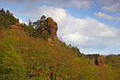 Landschaft bei Abenden, Nordeifel, Nordrhein-Westfalen, Deutschland