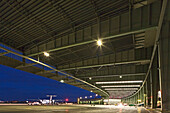 Tempelhof Airport, canopy roof, Berlin, Germany