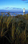 Ffrith Beach lighthouse, Ffrith Beach, Flintshire, UK, Wales