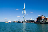 Spinnaker Tower at Gun Wharf, Portsmouth, Hampshire, UK, England