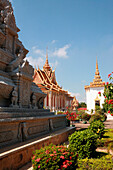 The Silver Pagoda at the Royal Palace, Phnom Penh, Cambodia