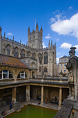 Roman Baths, Bath, Avon, UK, England