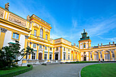 The Royal Palace in Wilanow, Warsaw, Poland