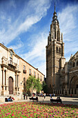 Cathedral and belfry, Toledo, Castilla-La Mancha, Spain