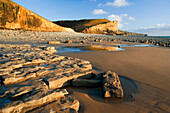 Monknash Beach, Monknash, South Glamorgan, UK, Wales