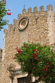 Church in Piazza Duomo, Taormina, Sicily, Italy