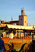Orange juice seller, Marrakesh, Morocco