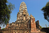 Wat Ratchaburana, Ayutthaya, Thailand, Asia