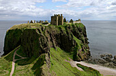Dunnottar Castle,  Aberdeenshire,  the North Sea,  Scotland,  Great Britain