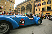 Vintage car,  Florence. Tuscany,  Italy