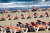 Spain,  Canary Islands,  Gran Canaria,  Maspalomas,  Beach of San Bartolomé de Tirajana