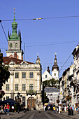 Lviv, Lvov, Bernardin cathedral, St  Andrew church, Western Ukraine