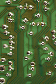 Soldered integrated circuit board