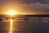 Sonnenuntergang, Mt. Maunganui, Nordinsel, Neuseeland