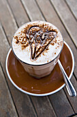 Beverage, Chocolate, Color, Colour, Drink, Heart, Hot, F57-872467, agefotostock 