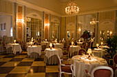 The Dining Room restaurant in Reid's Palace Hotel, Funchal, Madeira, Portugal