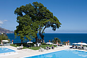 Swimming pool in Reid's Palace Hotel, Funchal, Madeira, Portugal