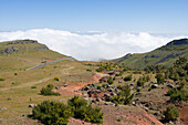 Pico do Arieiro Mountain road, Pico do Arieiro, Madeira, Portugal