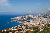 Blick über Stadt, Funchal, Madeira, Portugal