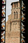 Tower And Stained-Glass, The Augustins Museum, Fine Arts Museum, Toulouse, Haute-Garonne (31), France