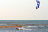 Kite Surfing, Region Of Deauville, Calvados (14), Normandy, France