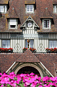 Facade, Hotel Restaurant 'Le Normandy Barriere', Deauville, Calvados (14), Normandy, France