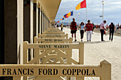 The Boardwalk, Deauville, Calvados (14), Normandy, France