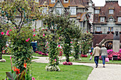 Francois Andre Square, Deauville, Calvados (14), Normandy, France