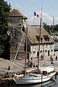 The Lieutenance, The Old Port, Honfleur, Calvados (14), Normandy, France