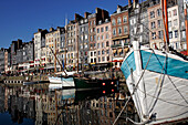 The Old Port And Slate Facades, Honfleur, Calvados (14), Normandy, France