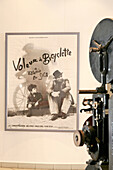 Posters And Projection Equipment, College De L'Esquile, Cinema Library, Toulouse, Haute-Garonne (31), France