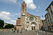 Saint-Etienne Cathedral, Saint-Etienne Neighborhood, Toulouse, Haute-Garonne (31), France