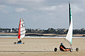 Sand Yachts, Sillon Beach, Saint-Malo, Ille-Et-Vilaine (35), France