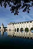 Chateau De Chenonceau On The Cher River, Indre-Et-Loire (37), France