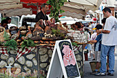 Pork Products And Regional Ham, Montrichard Market, Montrichard, Loir-Et-Cher (41), France