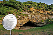 Grotte De La Chambre D'Amour (The Cave Of The Chamber Of Love), Anglet, Pyrenees Atlantiques, (64), France, Basque Country, Basque Coast