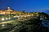 Fishing Port, The Promenade Of The Grande Plage Beach, Biarritz, Pyrenees Atlantiques, (64), France, Basque Country, Basque Coast