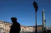 Column And The Place Vendome, Paris, 1St Arrondissement, France, Europe