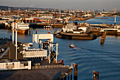 Tugboat Entering The Commercial Port, Le Havre, Seine-Maritime (76), Normandy, France