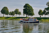 Boating On The River, Saint-Valery-Sur-Somme, Somme (80), Picardie, France