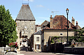 The Village Of Noyers-Sur-Serein (One Of The Most Beautiful Villages In France), Yonne (89), Burgundy, France