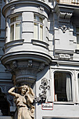 Facade Of A Building On Tuchlauben Strasse, Vienna, Austria